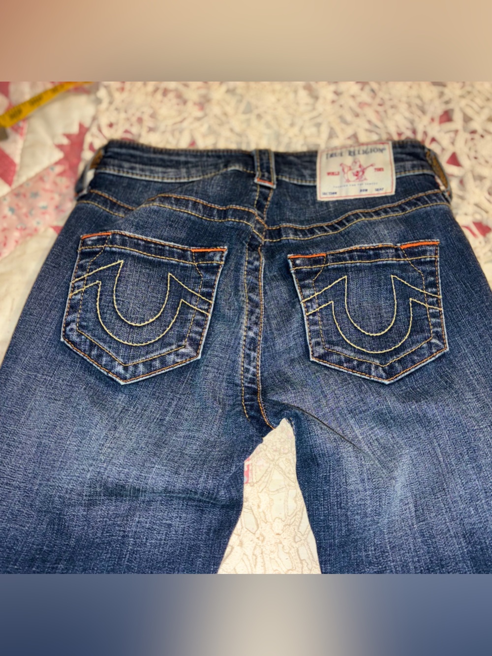 True Religion "Halle" High Rise Super Skinny Crop Jeans - Picture 11 of 11